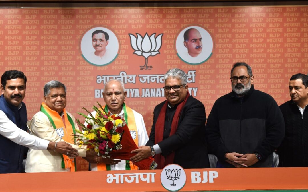 Jagadish Shettar Rejoins BJP, Cites Faith in Modi’s Leadership and National Interest