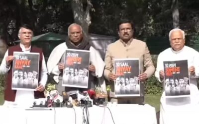 Congress President Mallikarjun Kharge Releases ‘Black Paper’ Criticizing Government’s Failures