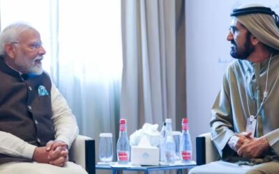 Prime Minister Narendra Modi’s meeting with Ruler of Dubai, Vice President and Prime Minister of UAE