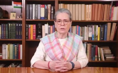 Sonia Gandhi Appeals to Delhi Voters: “Save Democracy, Create Jobs and Empower Women”