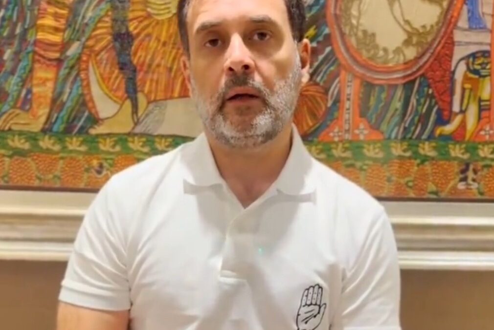 Rahul Gandhi Thanks Congress Workers and Supporters, Urges Vigilance on Polling Day