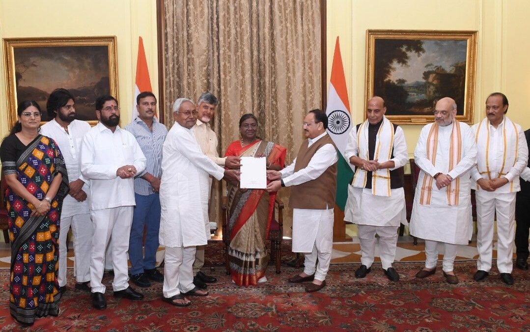 BJP and NDA Allies Reaffirm Support for Narendra Modi as Prime Minister