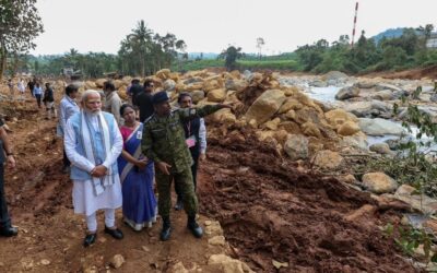 PM Narendra Modi Assures Full Support to Wayanad Landslide Victims; Conducts Aerial Survey and Visits Relief Camps