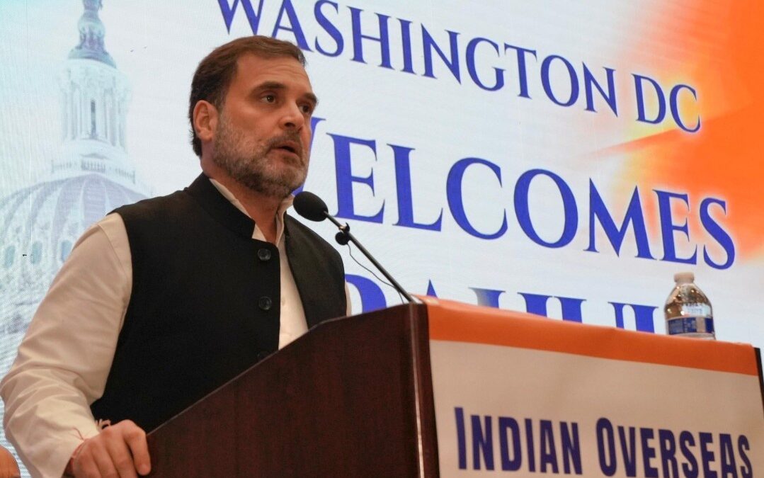 Rahul Gandhi Praises Indian-Americans for Bridging Two Cultures