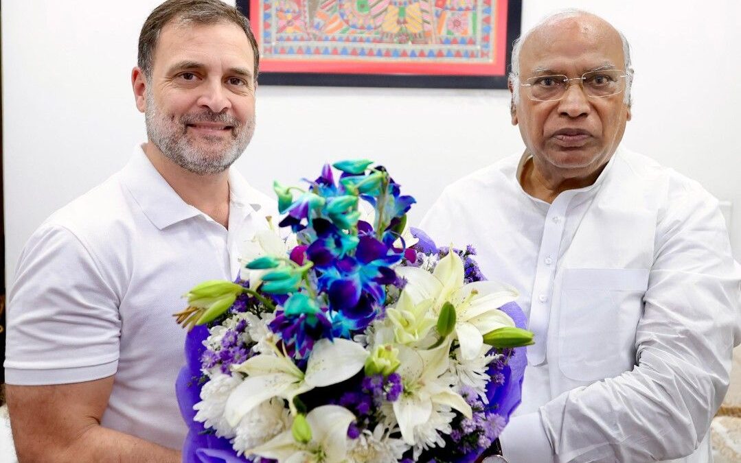 Congress President Mallikarjun Kharge Completes Two Years in Office with Heartfelt Tributes from Party Leaders