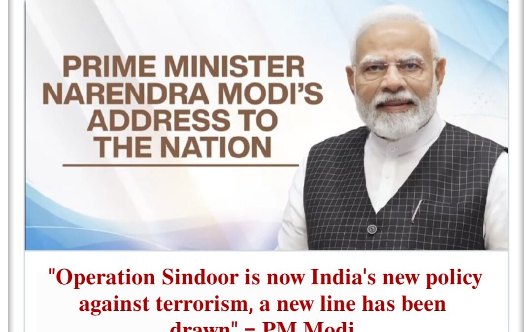 PM Narendra Modi on Operation Sindoor: A New Era of India’s Strength, Unity and Resolve Against Terror