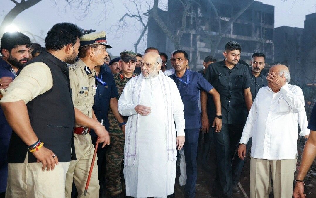 “Entire Nation Grieves Air India Tragedy, PM Modi Monitoring Relief Efforts” ~ Amit Shah
