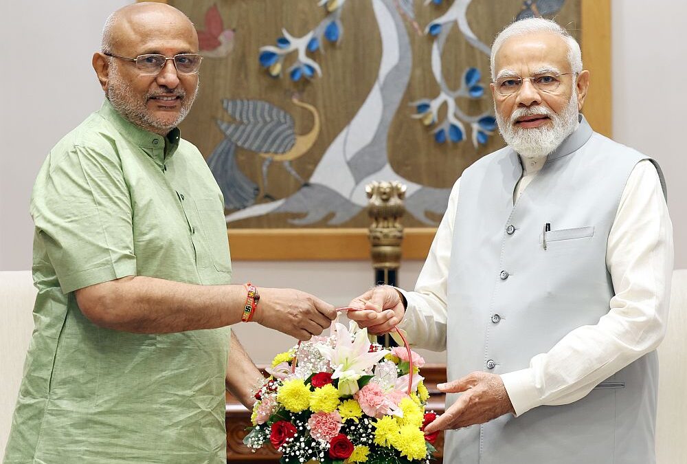 Prime Minister Narendra Modi Congratulates CP Radhakrishnan on Winning Vice Presidential Election