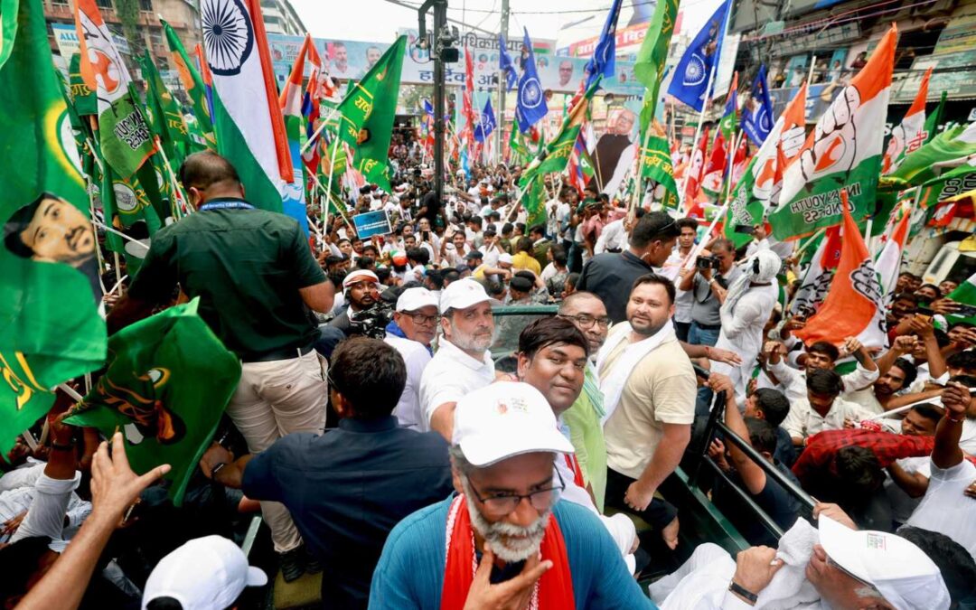 “Atom bomb shown in Mahadevpura of Bengaluru Central, Hydrogen bomb of truth coming soon” ~ Rahul Gandhi