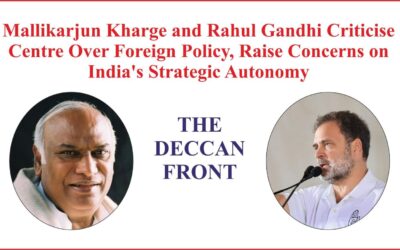 Mallikarjun Kharge and Rahul Gandhi Criticise Centre Over Foreign Policy, Raise Concerns on India’s Strategic Autonomy