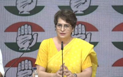 Priyanka Gandhi Accuses Government of Misusing Women’s Reservation for Power Politics during the Press Conference