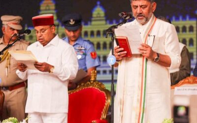 D K Shivakumar Takes Oath as Karnataka Chief Minister, Vows People-Centric Governance