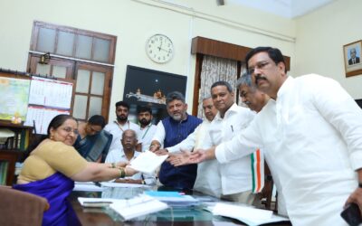 Mansoor Ali Khan Files Rajya Sabha Nomination and Vows to Raise Karnataka’s Voice and Serve the Nation in Rajya Sabha