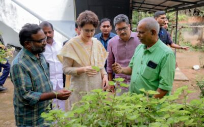 Priyanka Gandhi Interacts with Farmers, Community Representatives and Local People During Wayanad Visit