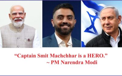 PM Narendra Modi, Benjamin Netanyahu Hail Indian Pilot Captain Smit Machchhar as Hero for Saving 174 Lives